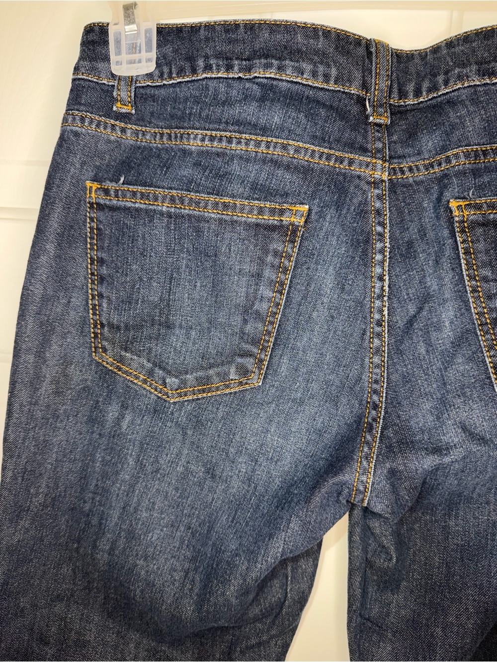 Talbots Signature Women's Straight Leg Dark Blue Jeans 8p/29 like new - Picture 4 of 8